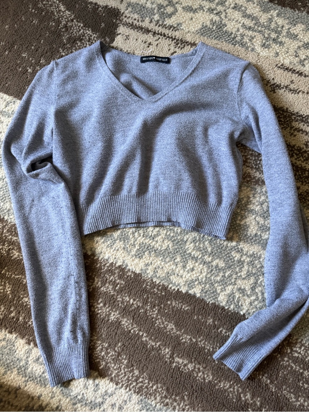 Cropped Brandy Melville long sleeve